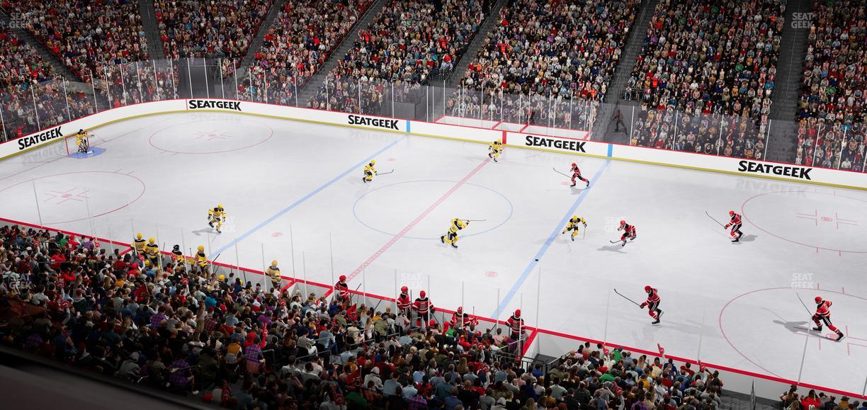 Prudential Center - Section Verizon Lounge 37 Seat View