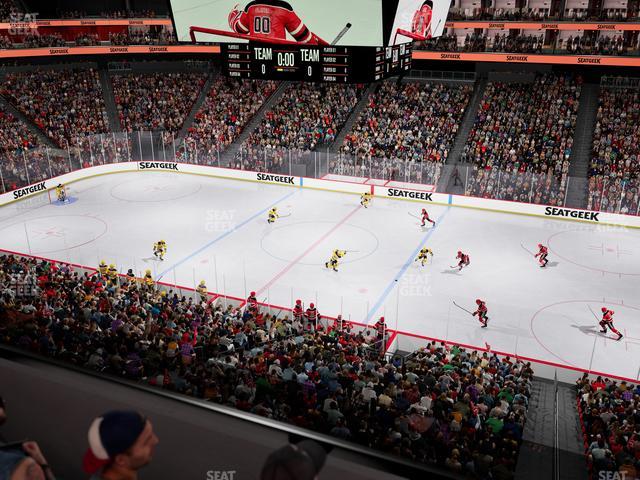 Prudential Center - Section Verizon Lounge 37 Seat View