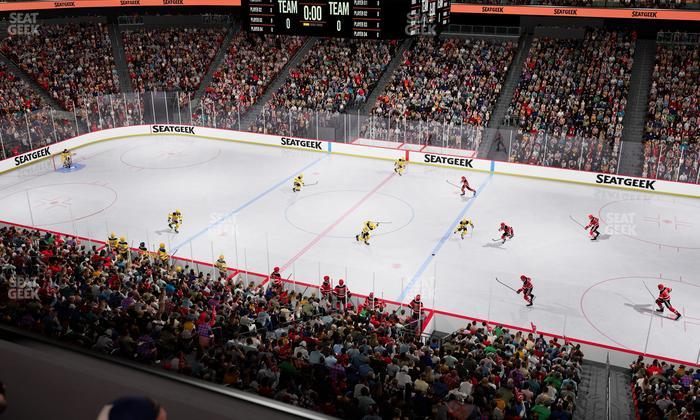 Prudential Center - Section Verizon Lounge 37 Seat View