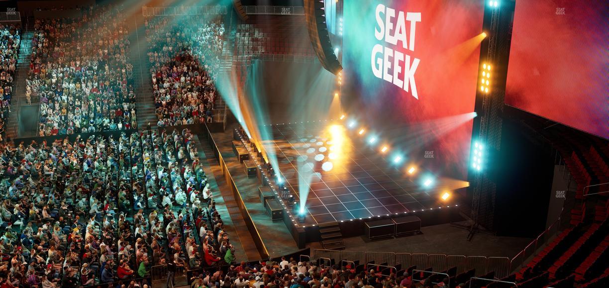 Prudential Center - Section Verizon Lounge 37 Seat View