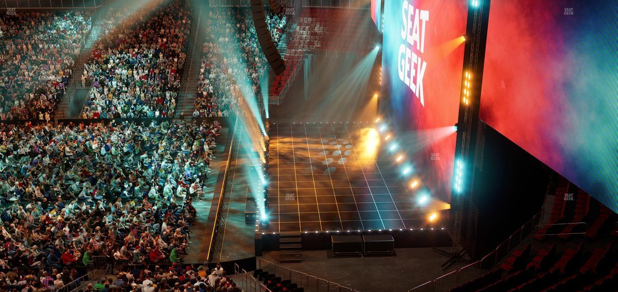 Prudential Center - Section Verizon Lounge 38 Seat View