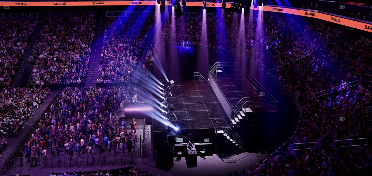 Prudential Center - Section Verizon Lounge 38 Seat View