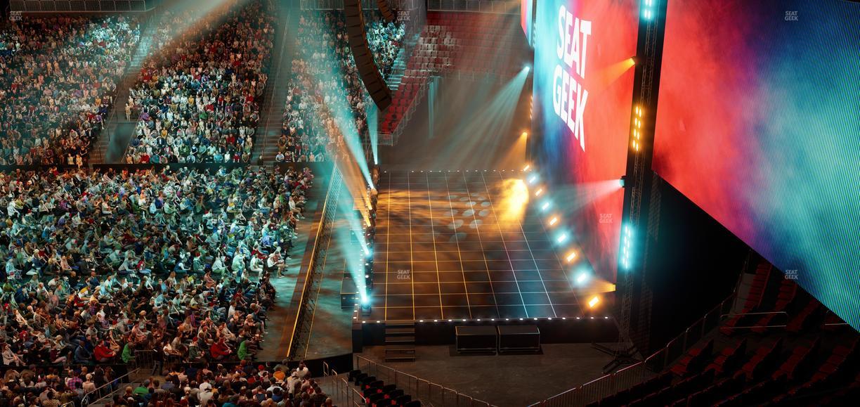 Prudential Center - Section Verizon Lounge 38 Seat View