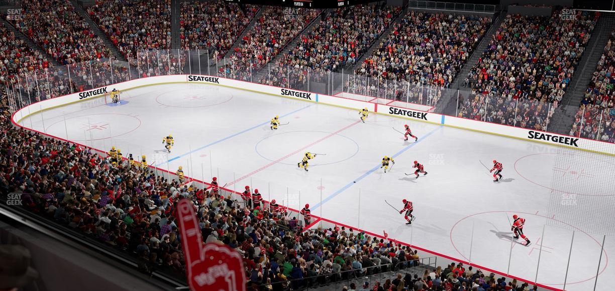 Prudential Center - Section Verizon Lounge 38 Seat View