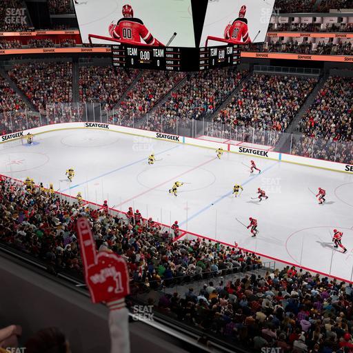 Prudential Center - Section Verizon Lounge 38 Seat View