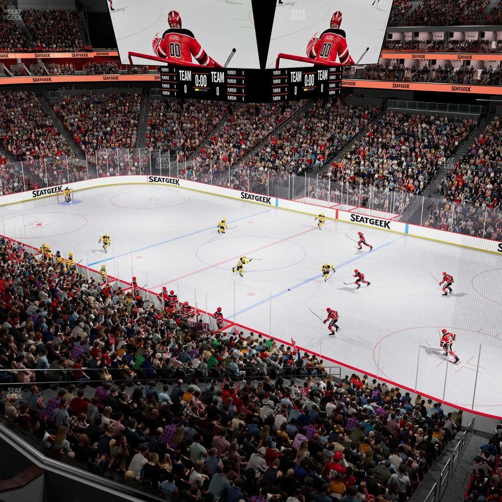 Prudential Center - Section Verizon Lounge 39 Seat View