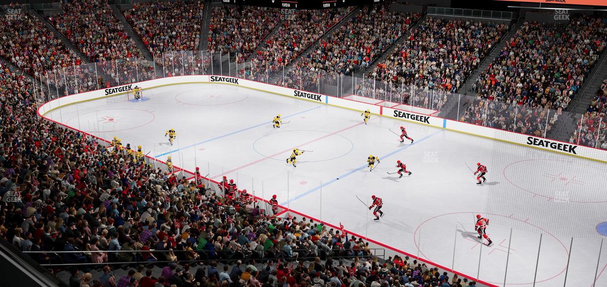 Prudential Center - Section Verizon Lounge 39 Seat View