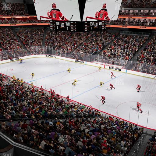 Prudential Center - Section Verizon Lounge 39 Seat View