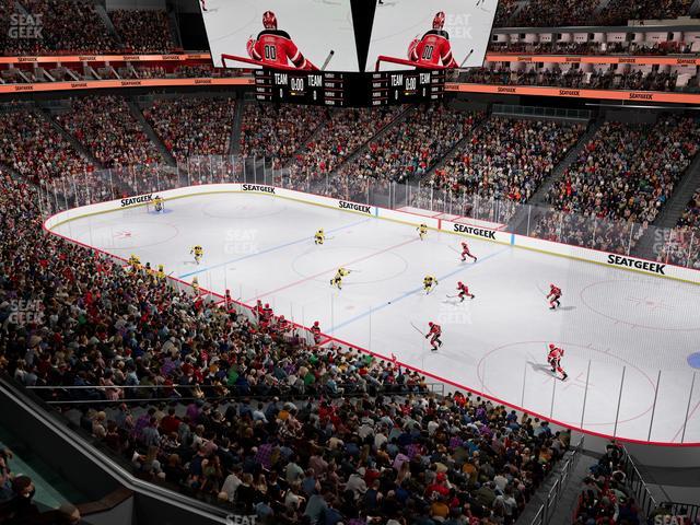 Prudential Center - Section Verizon Lounge 39 Seat View