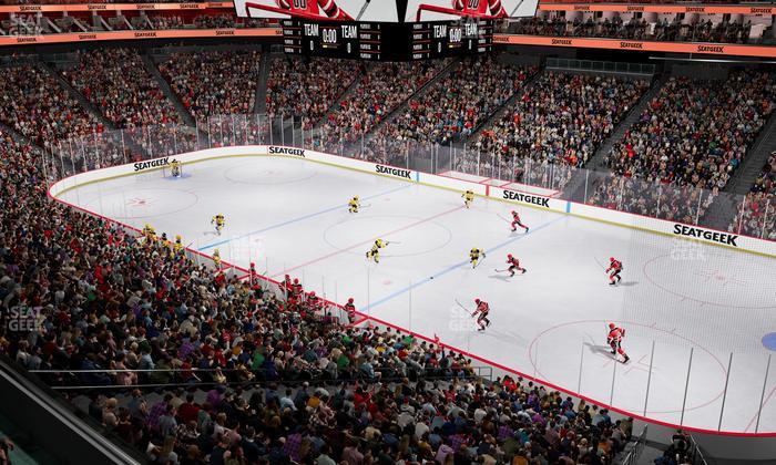 Prudential Center - Section Verizon Lounge 39 Seat View