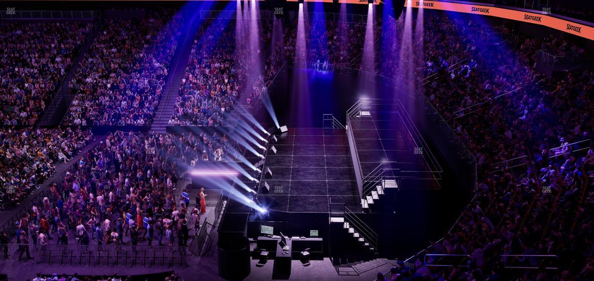 Prudential Center - Section Verizon Lounge 39 Seat View