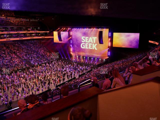 Prudential Center - Section Verizon Lounge Box 1 Seat View