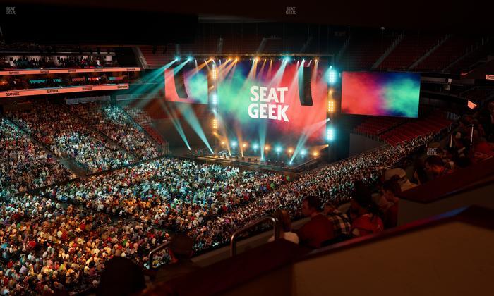 Prudential Center - Section Verizon Lounge Box 1 Seat View