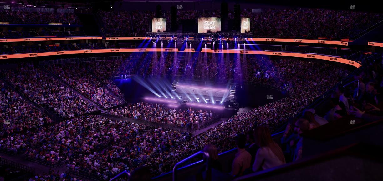 Prudential Center - Section Verizon Lounge Box 1 Seat View