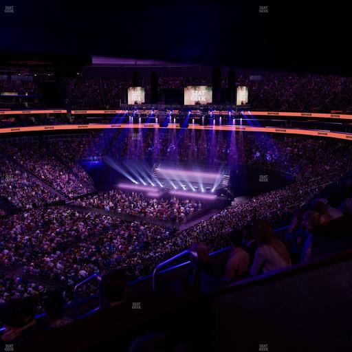 Prudential Center - Section Verizon Lounge Box 1 Seat View