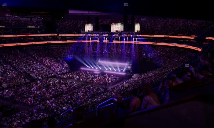 Prudential Center - Section Verizon Lounge Box 1 Seat View