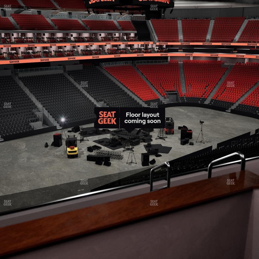 Prudential Center - Section Verizon Lounge Box 1 Seat View