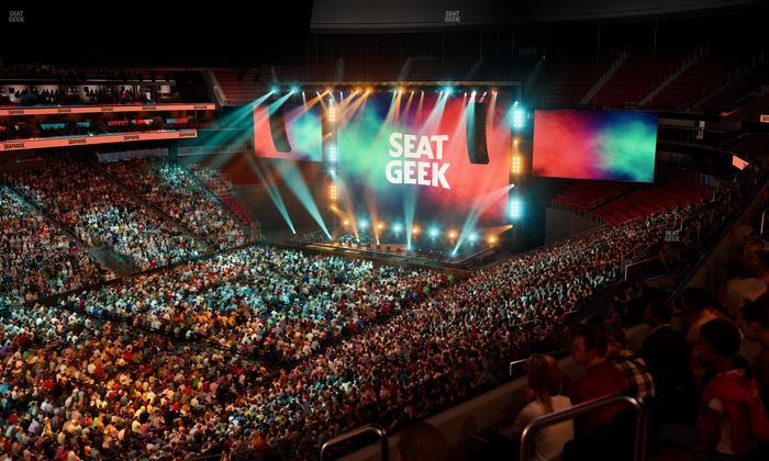 Prudential Center - Section Verizon Lounge Box 1 Seat View