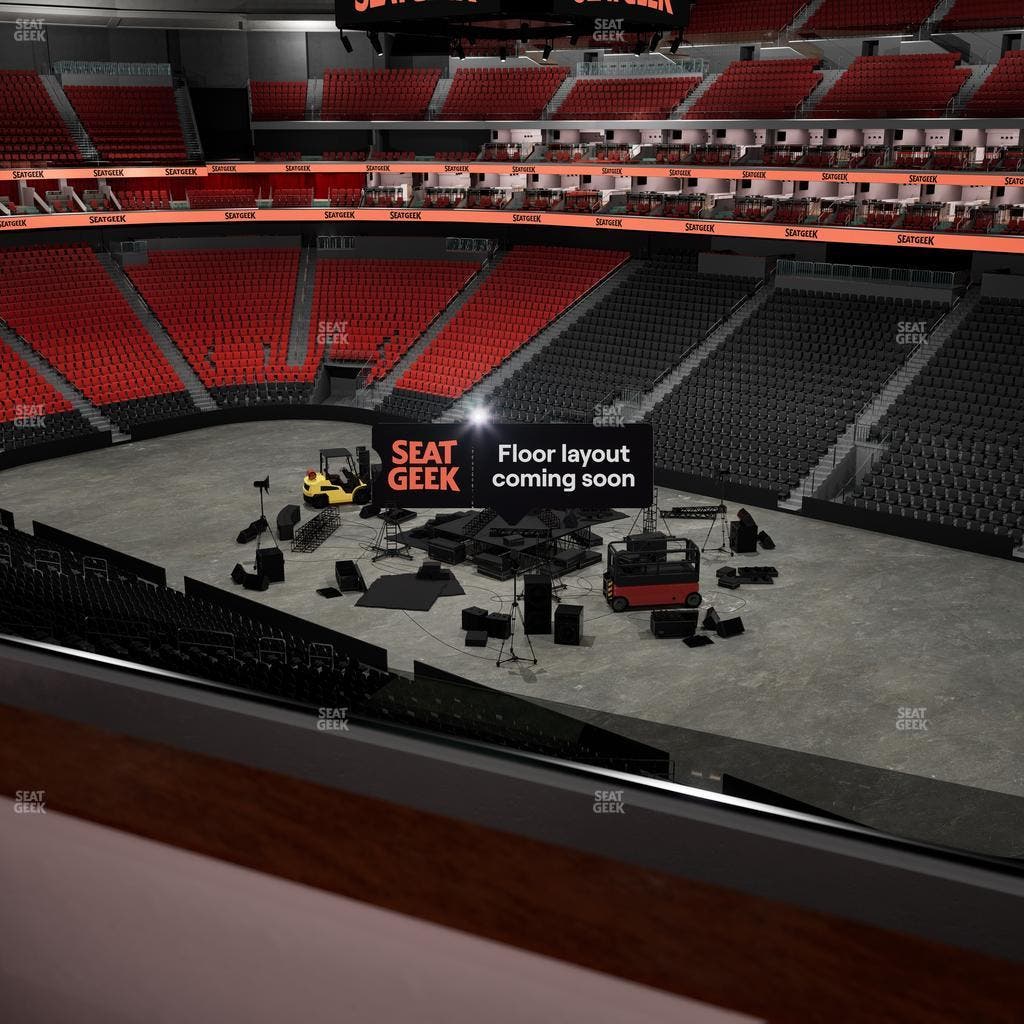 Prudential Center - Section Verizon Lounge Box 10 Seat View