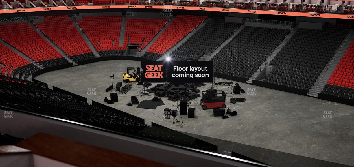 Prudential Center - Section Verizon Lounge Box 10 Seat View