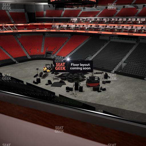 Prudential Center - Section Verizon Lounge Box 10 Seat View