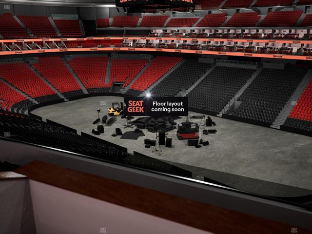 Prudential Center - Section Verizon Lounge Box 10 Seat View