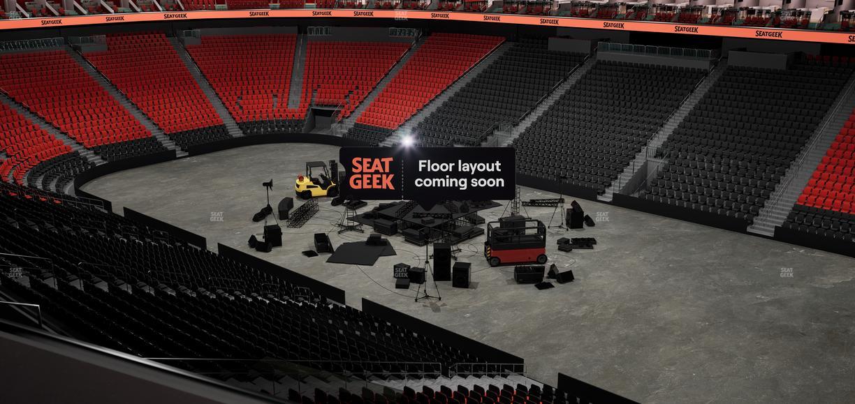 Prudential Center - Section Verizon Lounge Box 10 Seat View