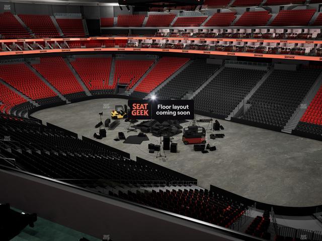 Prudential Center - Section Verizon Lounge Box 10 Seat View