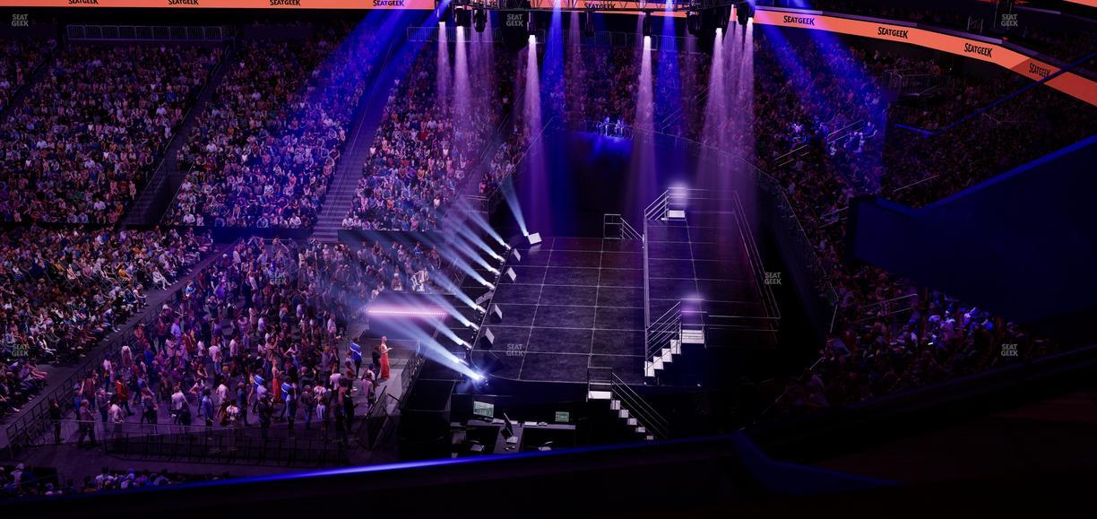 Prudential Center - Section Verizon Lounge Box 10 Seat View