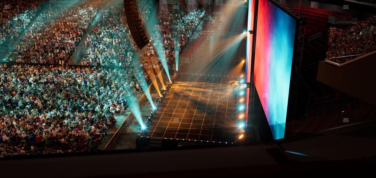 Prudential Center - Section Verizon Lounge Box 10 Seat View