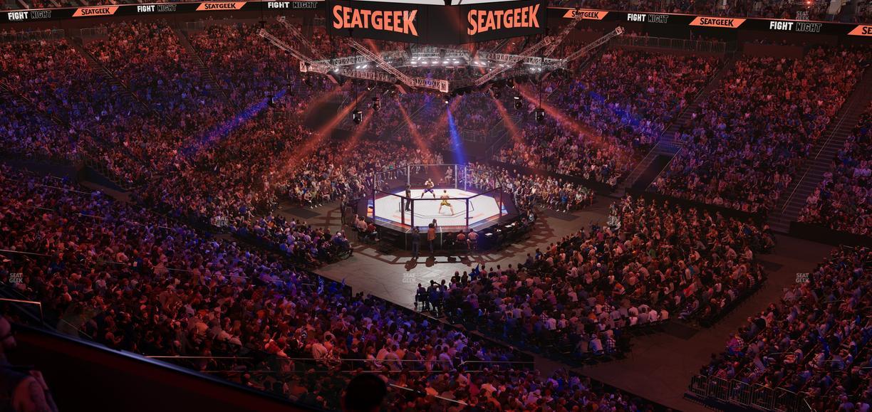 Prudential Center - Section Verizon Lounge Box 10 Seat View