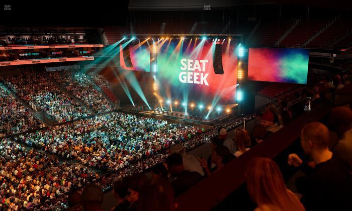 Prudential Center - Section Verizon Lounge Box 2 Seat View