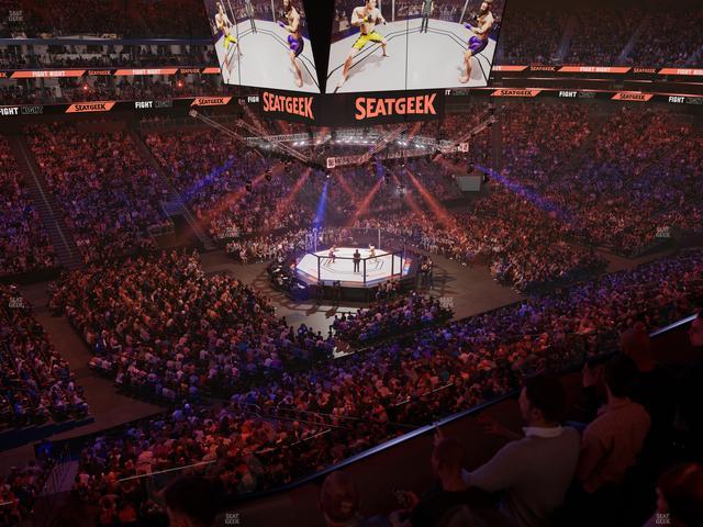 Prudential Center - Section Verizon Lounge Box 2 Seat View
