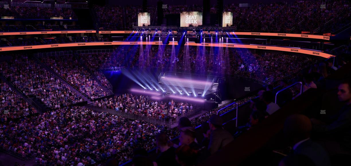 Prudential Center - Section Verizon Lounge Box 2 Seat View