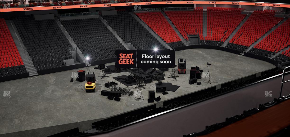 Prudential Center - Section Verizon Lounge Box 2 Seat View