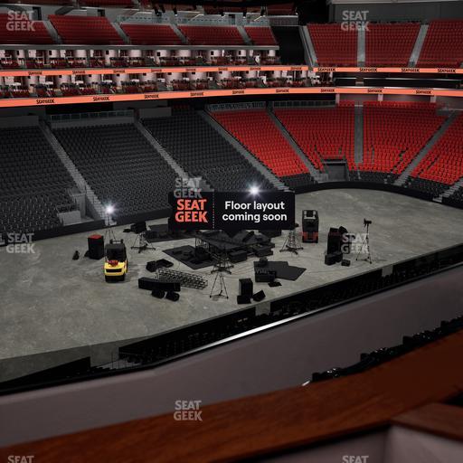 Prudential Center - Section Verizon Lounge Box 2 Seat View