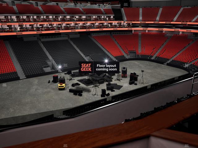 Prudential Center - Section Verizon Lounge Box 2 Seat View