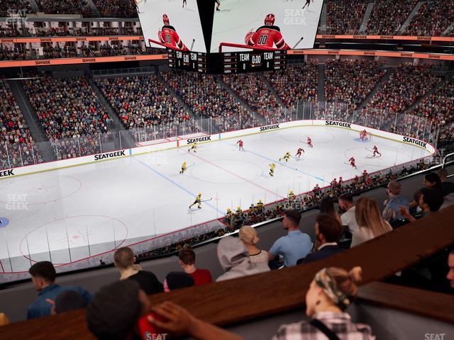 Prudential Center - Section Verizon Lounge Box 2 Seat View