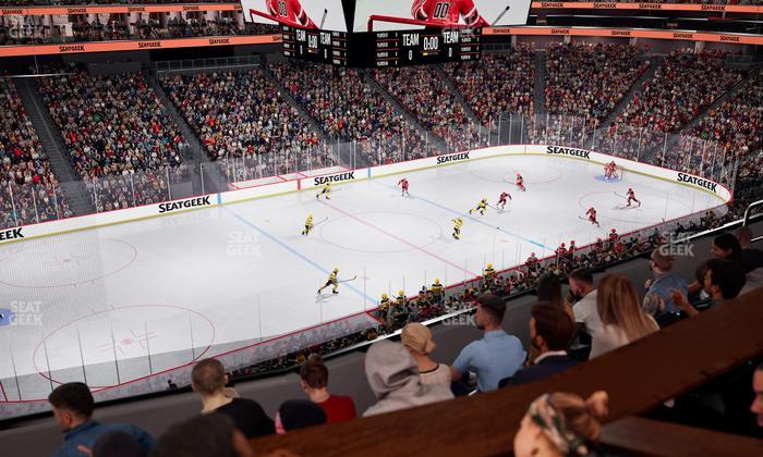 Prudential Center - Section Verizon Lounge Box 2 Seat View