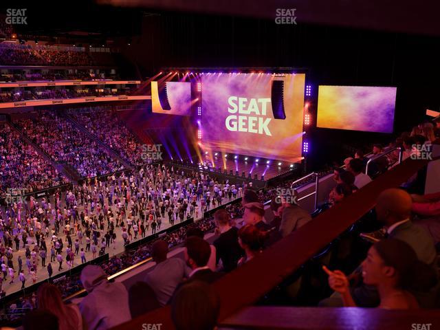 Prudential Center - Section Verizon Lounge Box 2 Seat View