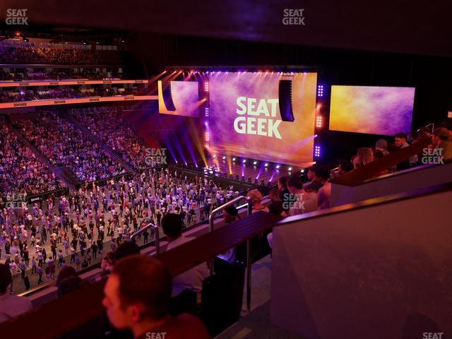 Prudential Center - Section Verizon Lounge Box 3 Seat View