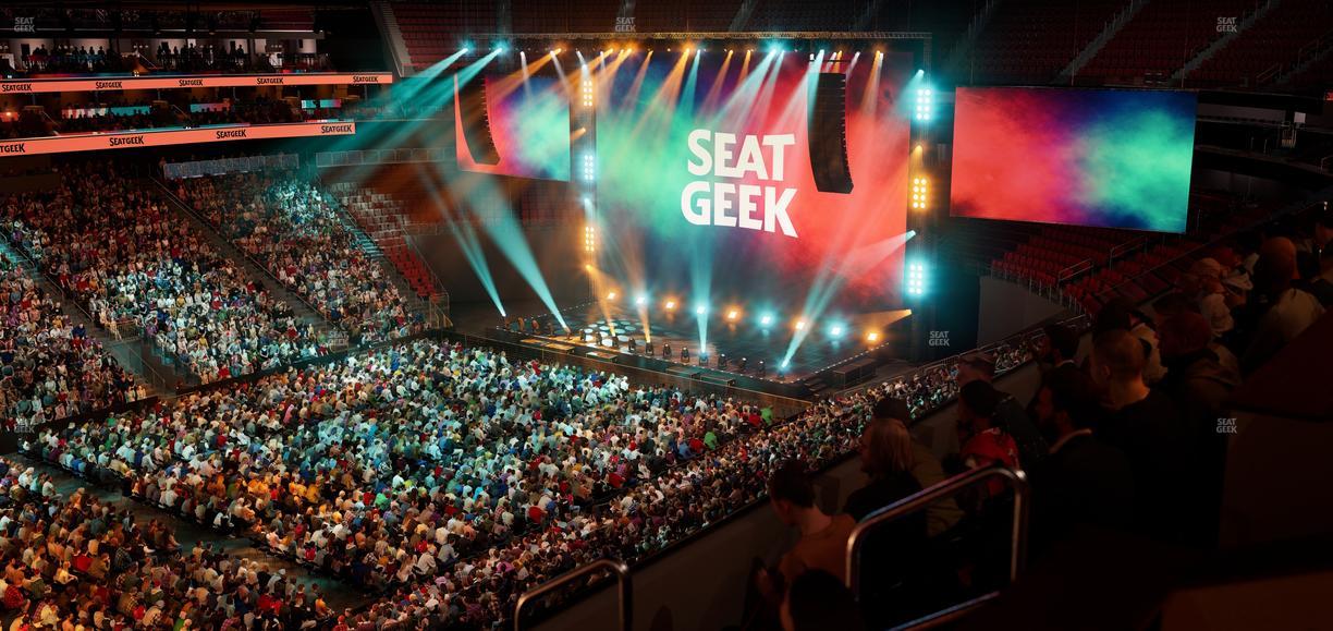 Prudential Center - Section Verizon Lounge Box 3 Seat View