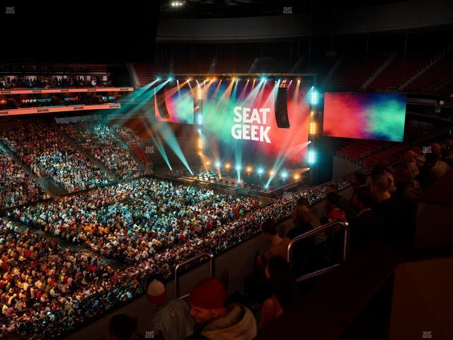 Prudential Center - Section Verizon Lounge Box 3 Seat View