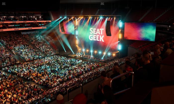 Prudential Center - Section Verizon Lounge Box 3 Seat View