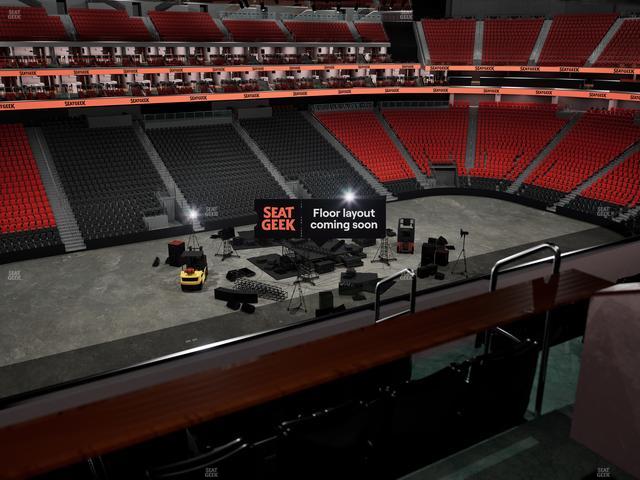 Prudential Center - Section Verizon Lounge Box 3 Seat View