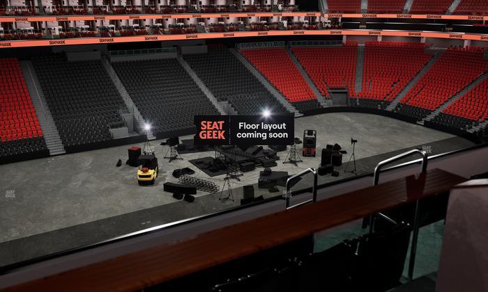 Prudential Center - Section Verizon Lounge Box 3 Seat View