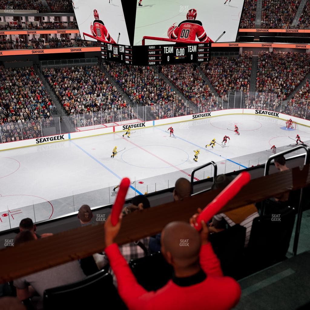Prudential Center - Section Verizon Lounge Box 3 Seat View
