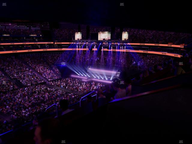 Prudential Center - Section Verizon Lounge Box 3 Seat View