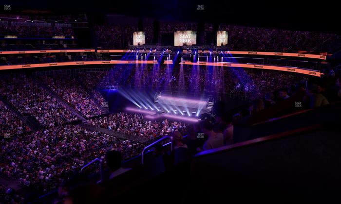 Prudential Center - Section Verizon Lounge Box 3 Seat View
