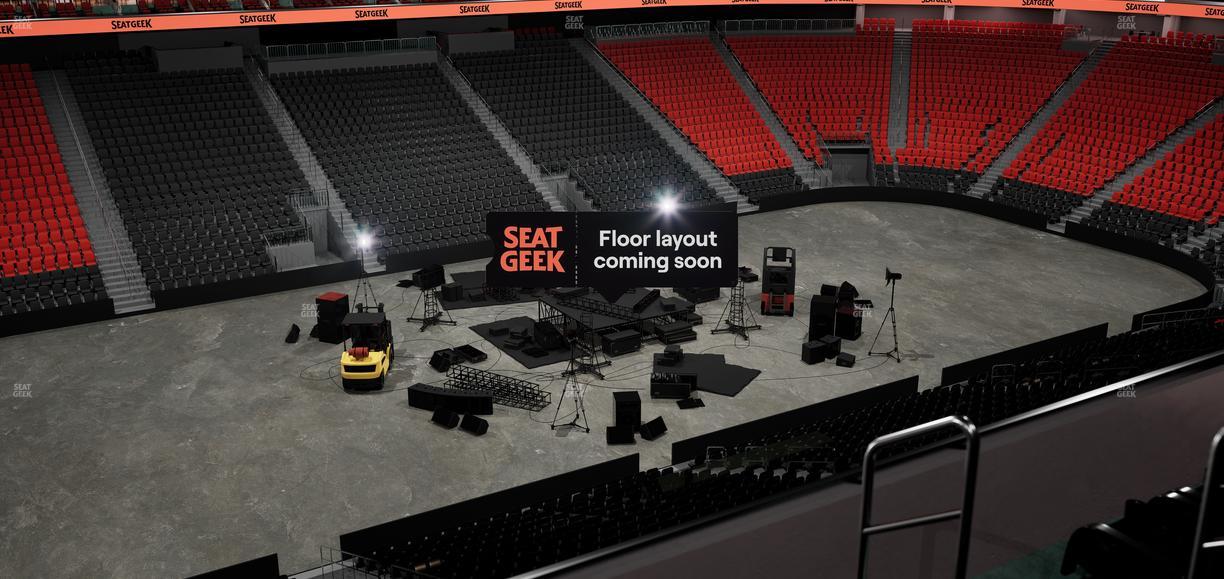 Prudential Center - Section Verizon Lounge Box 3 Seat View